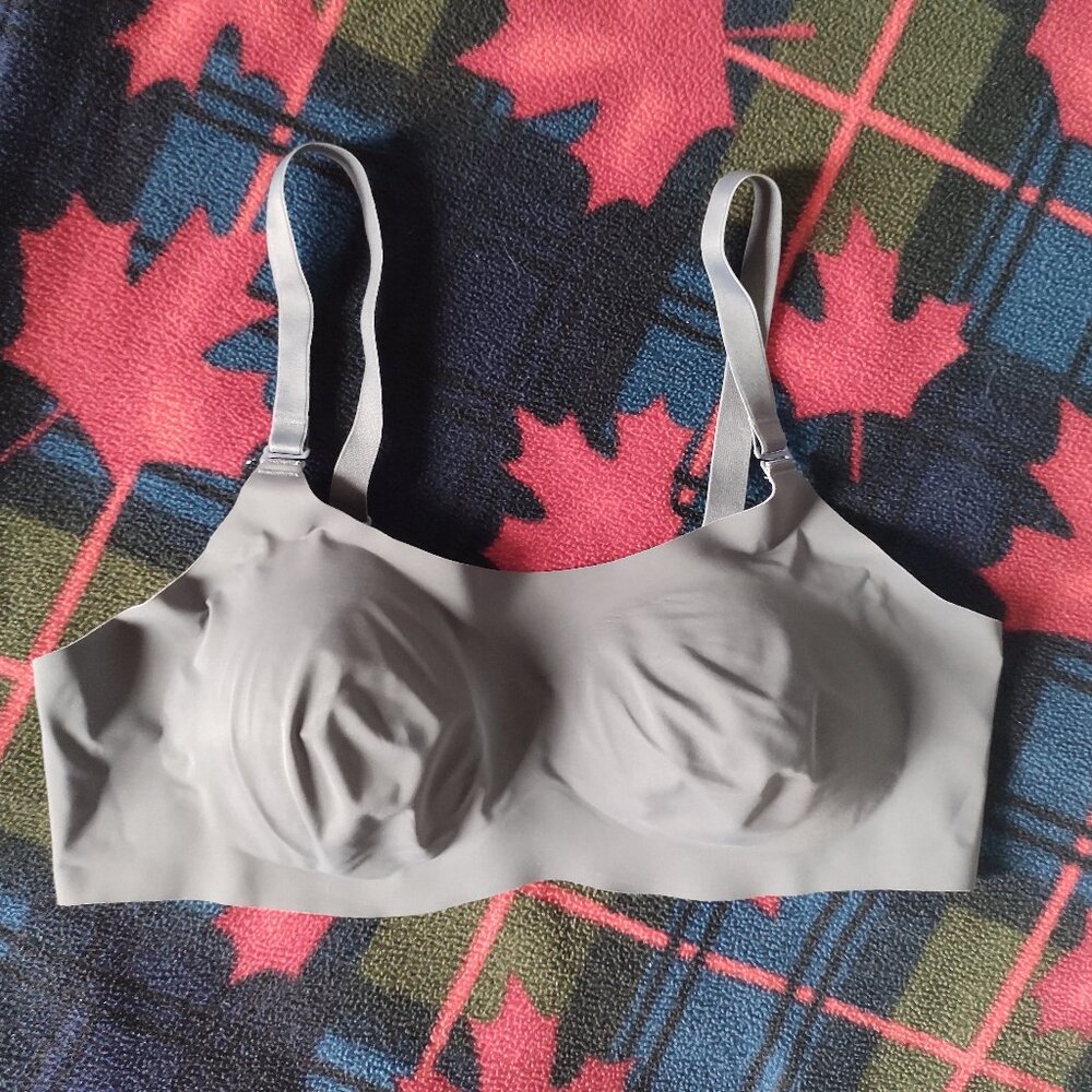 Knix Evolution Gray/Mauve Convertible Bra - Picture 6 of 8
